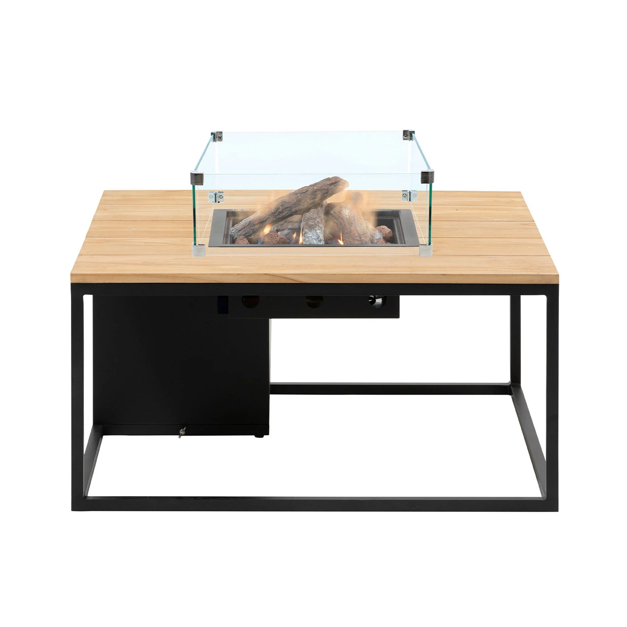 Cosiloft 100 Black And Teak With Glass 1 Cosiloft 100 Black And Teak With Glass