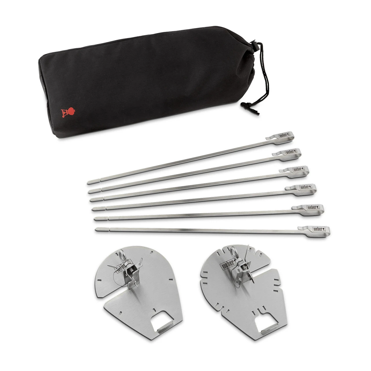 Weber® Crafted Rotisserie Skewer Set 2 Weber® Crafted Rotisserie Skewer Set - Image 2