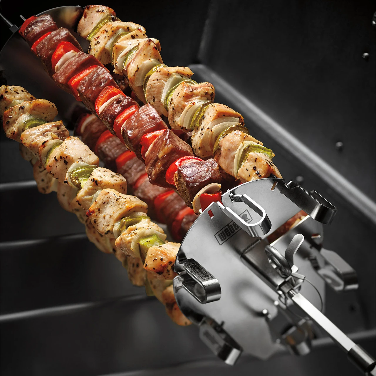 Weber® Crafted Rotisserie Skewer Set 4 Weber® Crafted Rotisserie Skewer Set - Image 4