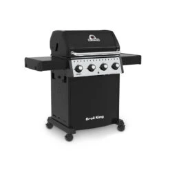 Broil King Crown 410 Gas Barbecue -BBQ Equipment Store BK Crown 410 Side 01 50670.1675268535