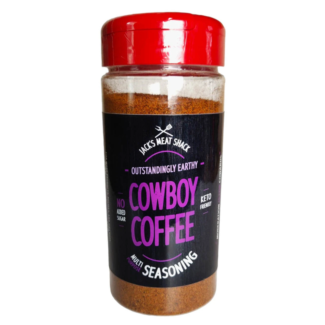 Jack's Meat Shack Cowboy Coffee Multi Purpose Seasoning 230g 1 Jack's Meat Shack Cowboy Coffee Multi Purpose Seasoning 230g