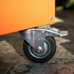 Charlie Oven Charcoal Oven In Turmeric -BBQ Equipment Store Locking Caster 13238.1647097210.1280.1280 65271.1647097906.1280.1280 79818.1674300850