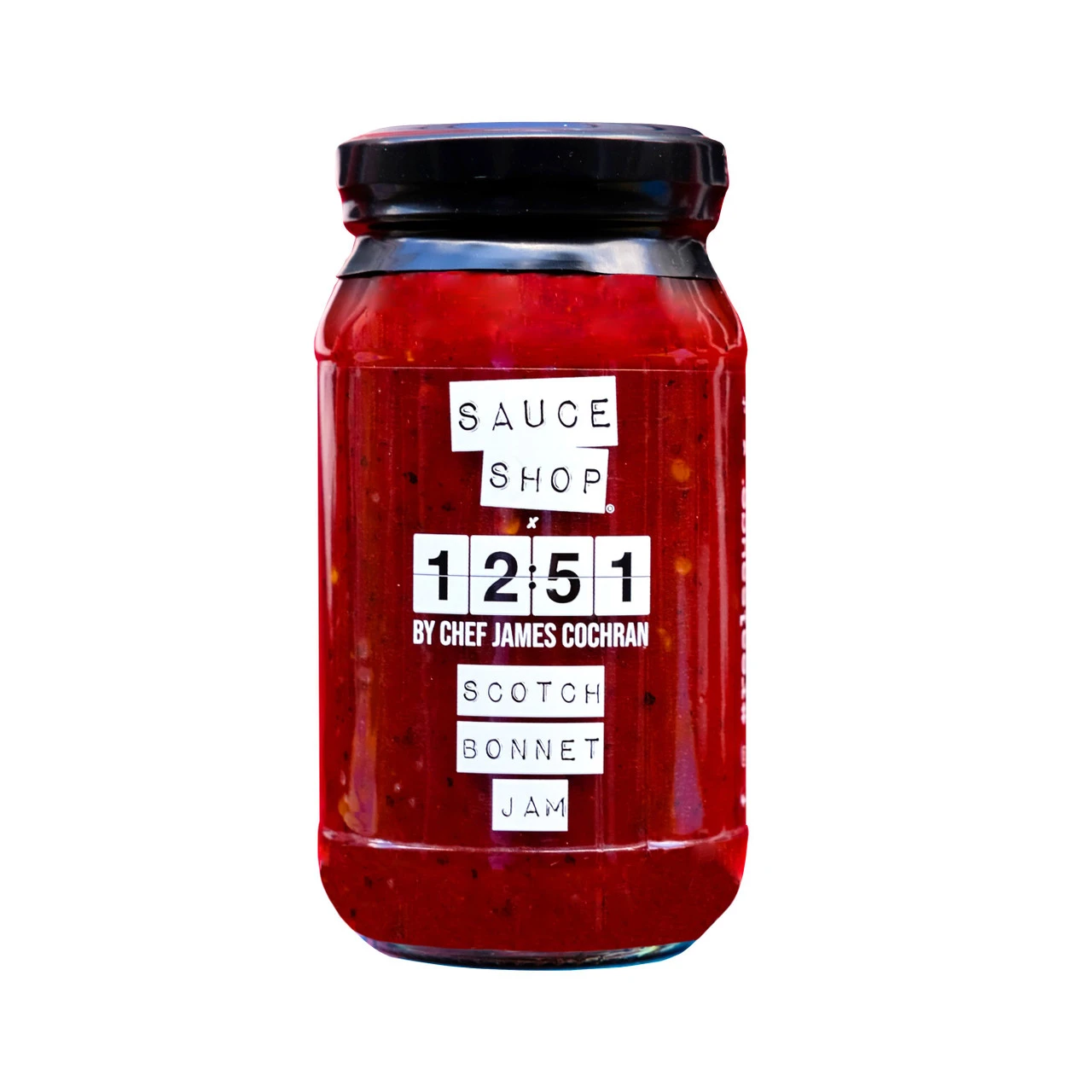 Sauce Shop 12:51 Scotch Bonnet Chilli Jam By James Cochran 310g Jar