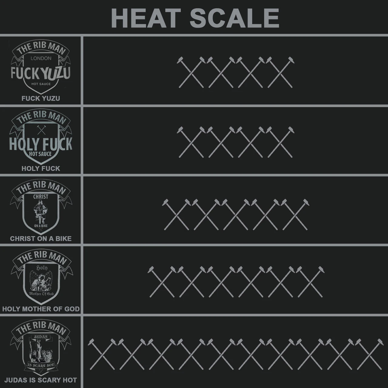 The Rib Man F*ck Yuzu Hot Sauce 200ml 2 The Rib Man F*ck Yuzu Hot Sauce 200ml - Image 2