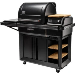Traeger Timberline With WiFIRE Controller -BBQ Equipment Store Timberline Angled Closed web 00488.1669903853