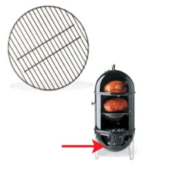 47cm Weber® Smokey Mountain Cooker Bottom Charcoal Grate -BBQ Equipment Store Untitled 3 39740.1626696056