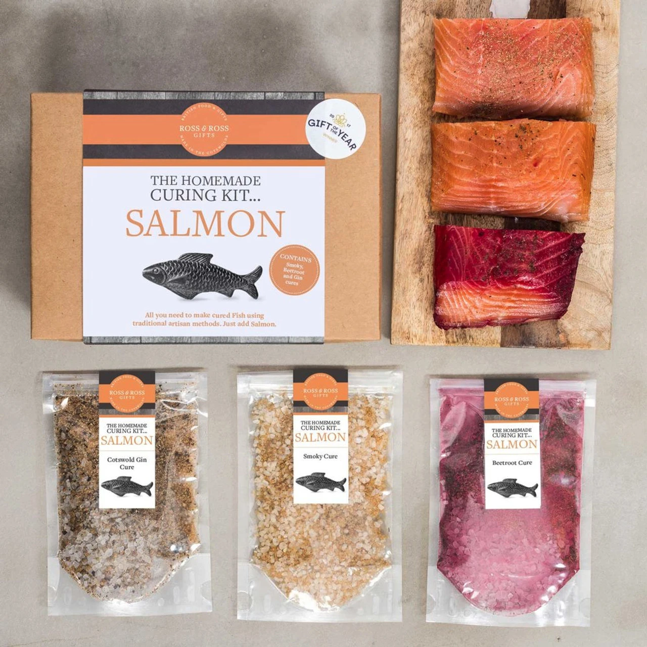 Ross & Ross Homemade Curing Kit… Salmon 2 Ross & Ross Homemade Curing Kit… Salmon - Image 2