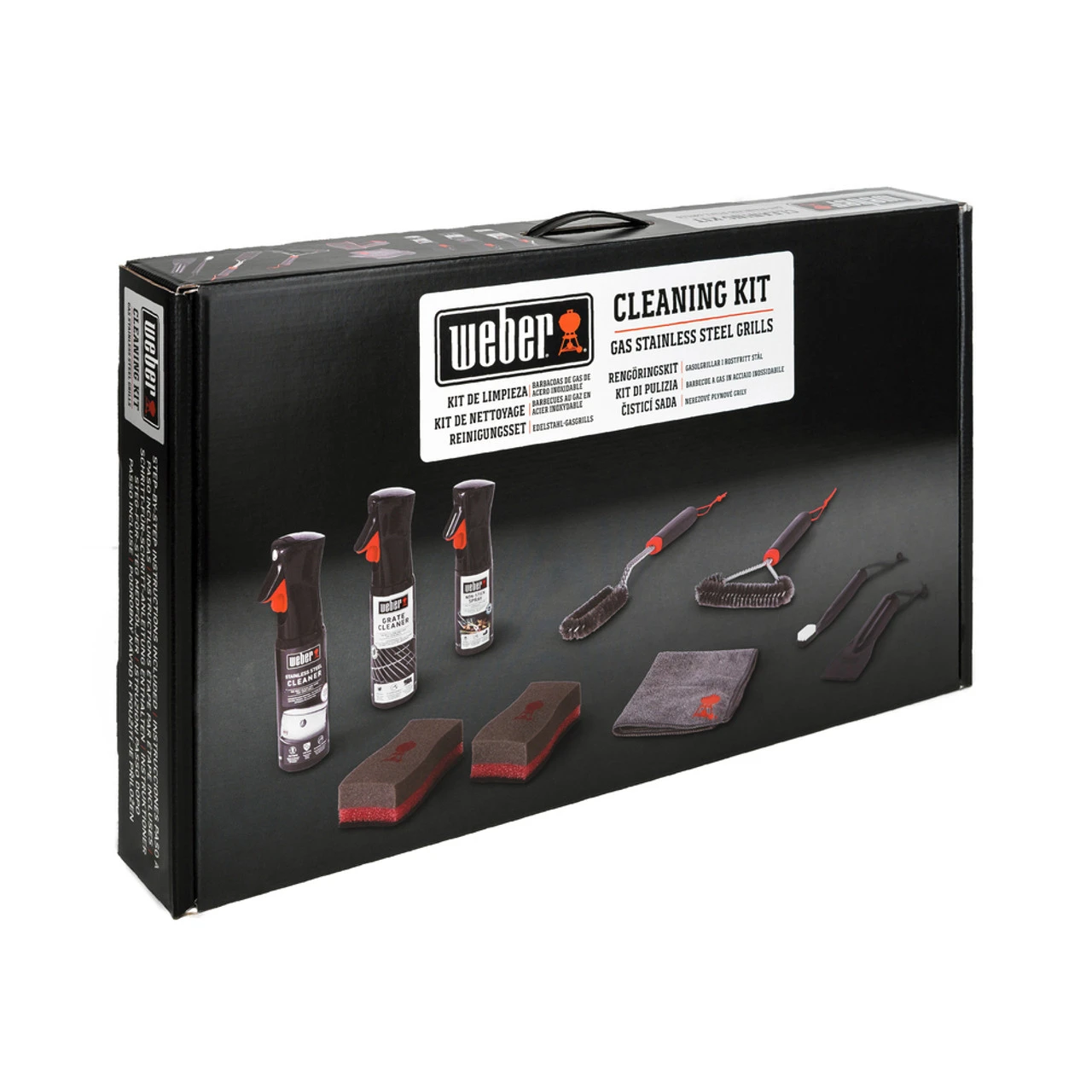 Weber® Stainless Steel Gas Grill Cleaning Kit 2 Weber® Stainless Steel Gas Grill Cleaning Kit - Image 2