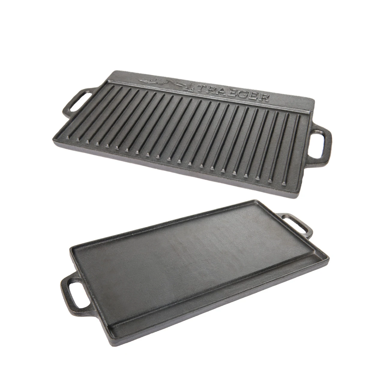Traeger Cast Iron Reversible Griddle 1 Traeger Cast Iron Reversible Griddle