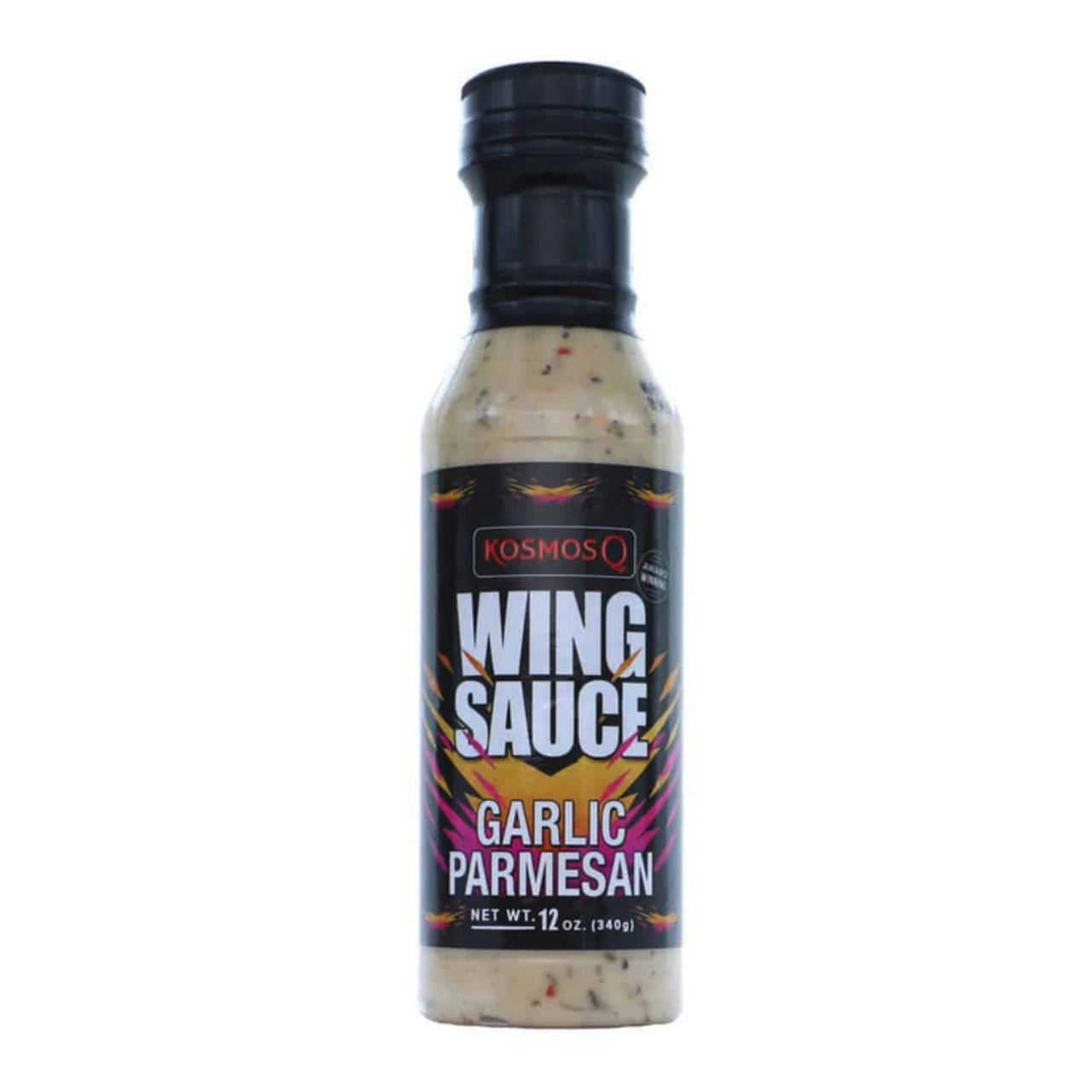 Kosmos' Q Garlic Parmesan Wing Sauce - 340g (12 Oz) 1 Kosmos' Q Garlic Parmesan Wing Sauce - 340g (12 Oz)