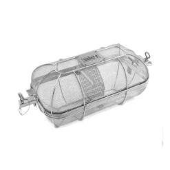 Weber® Crafted Rotisserie Basket -BBQ Equipment Store Weber Rotisserie Basket Side 83270.1682498339