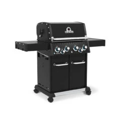Broil King Baron Shadow 490 Gas Barbecue -BBQ Equipment Store baron 490 shadow gas grill 875283SH p3 15345.1675268709