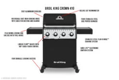 Broil King Crown 410 Gas Barbecue -BBQ Equipment Store bk crown 410 69579.1682777243