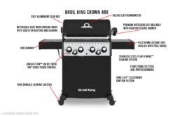 Broil King Crown 480 Gas Barbecue 20 Broil King Crown 480 Gas Barbecue -BBQ Equipment Store bk crown 480 79665.1682783114