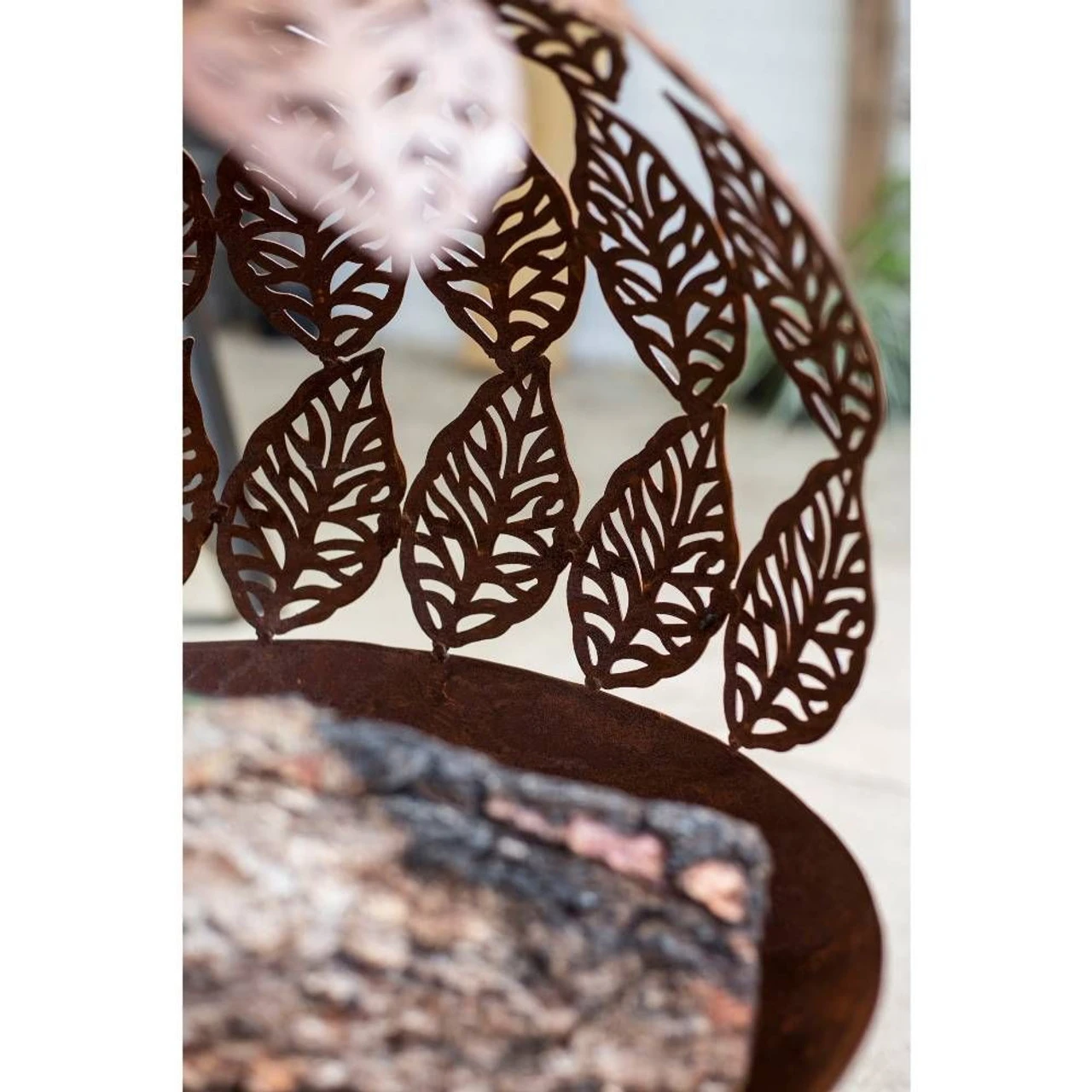 Leaves Globe Firepit 3 Leaves Globe Firepit - Image 3