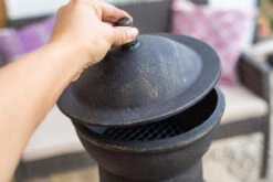 Sierra Cast Iron Chimenea W/Grill XL Bronze 125cm 7 Sierra Cast Iron Chimenea W/Grill XL Bronze 125cm -BBQ Equipment Store sierra cast iron chimenea3 61781.1649850104