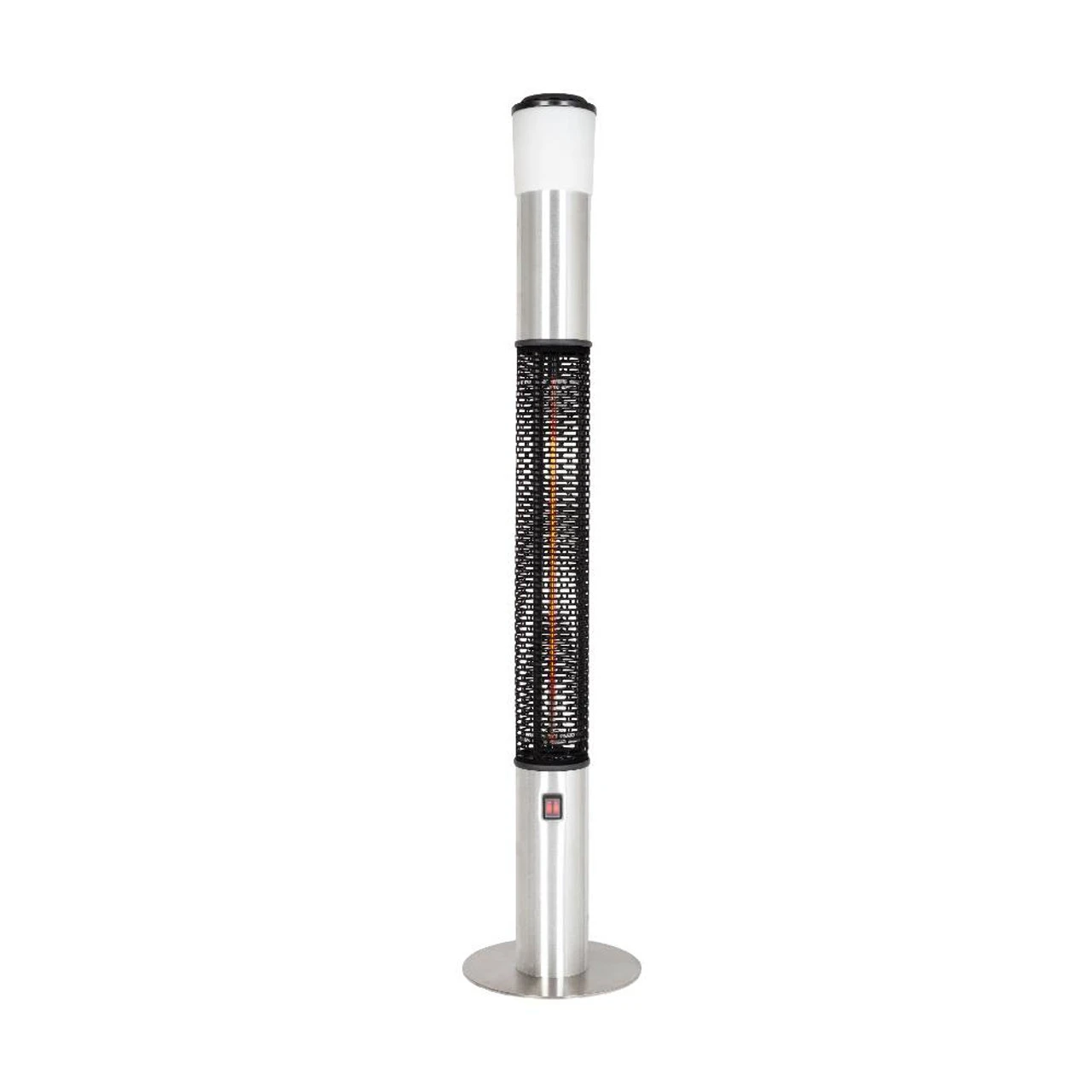 Silver Tower Electric Heater With Built-in Bluetooth Speaker 1 Silver Tower Electric Heater With Built-in Bluetooth Speaker