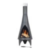 Steel Chimenea Colorado Medium Black 125cm