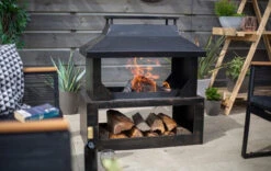 Stonehurst Fireplace With Log Store -BBQ Equipment Store stonehurst fireplace 4 715x452 48925.1628064950