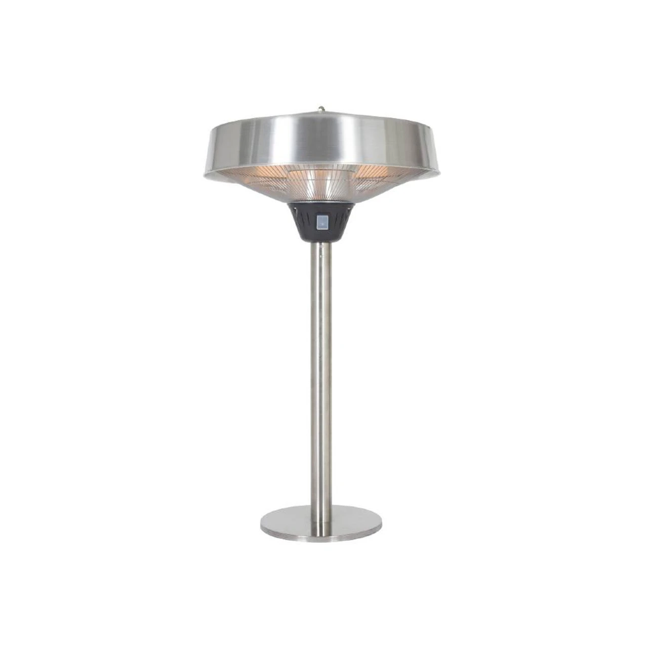 Table Top Silver Halogen Heater 1 Table Top Silver Halogen Heater