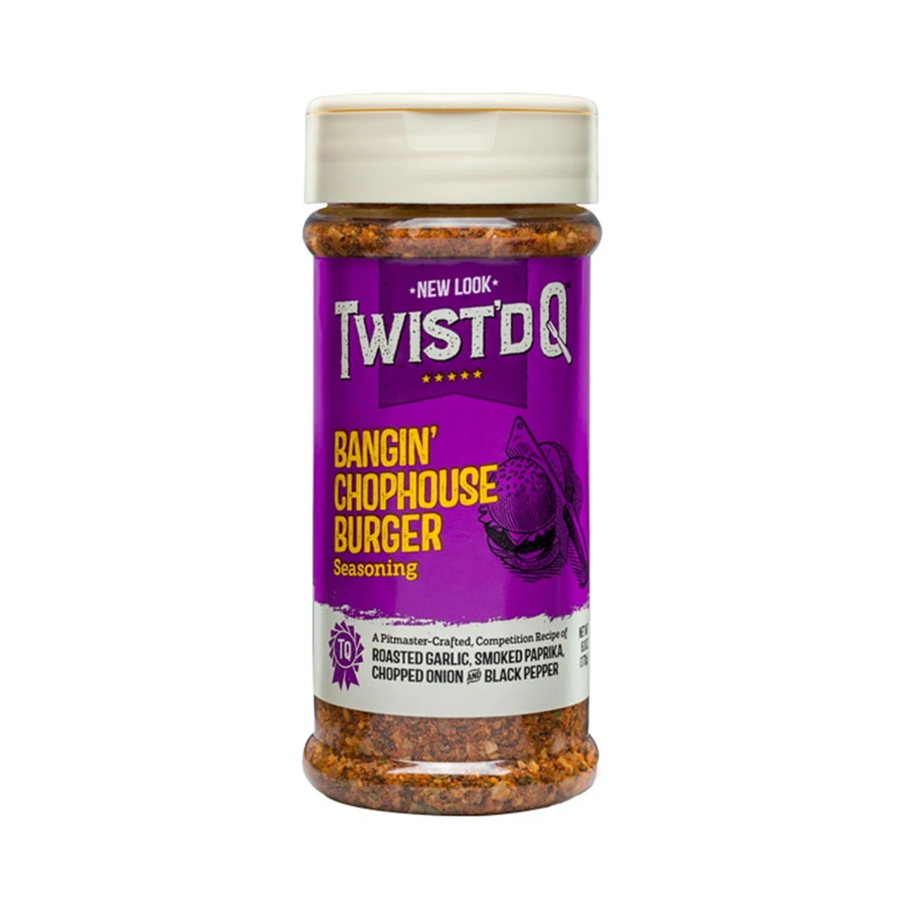 Twist'd Q 'Bangin Chophouse Burger' Seasoning - 170g (6.0oz) 1 Twist'd Q 'Bangin Chophouse Burger' Seasoning - 170g (6.0oz)