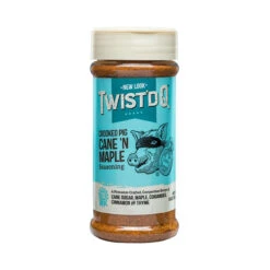 Twist'd Q 'Crooked Pig Cane N Maple' Seasoning - 187g (6.6oz)