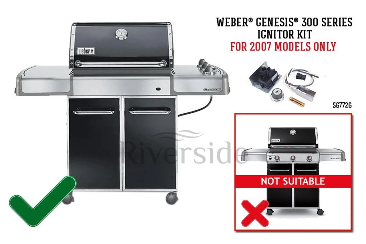 Weber® Genesis® 300 Series Ignitor Kit (2007 Models) 2 Weber® Genesis® 300 Series Ignitor Kit (2007 Models) - Image 2