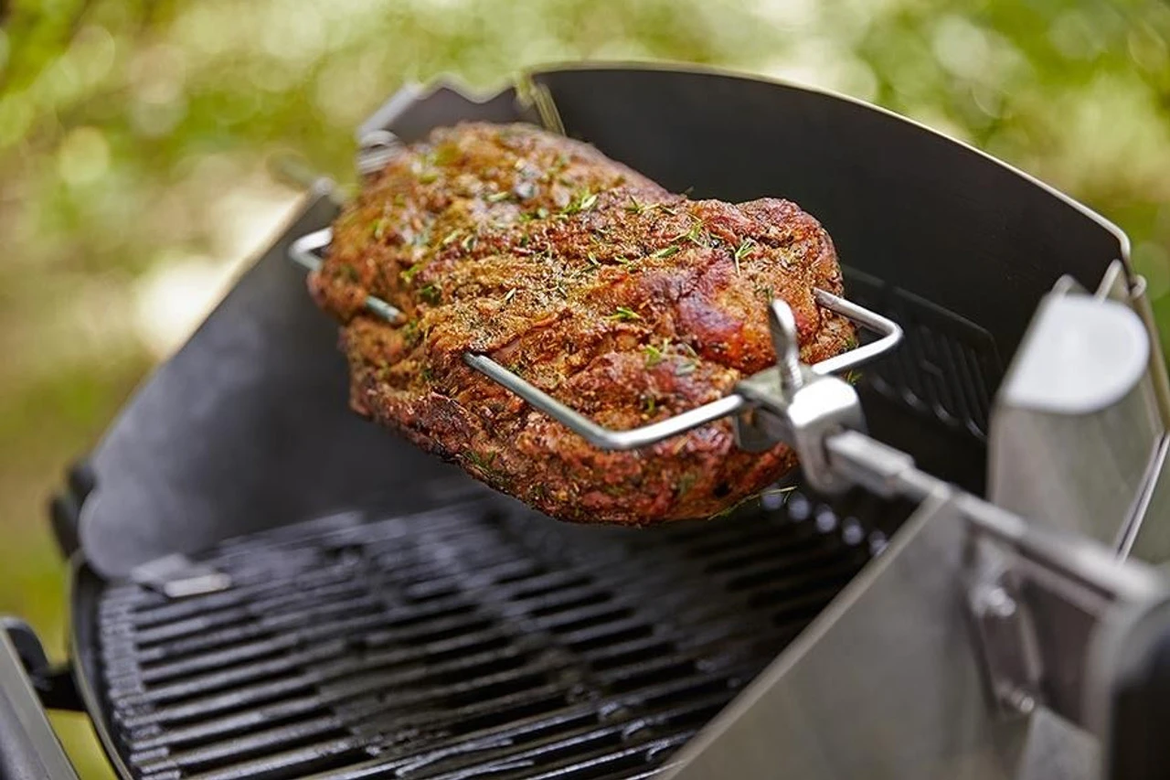 Weber® Q 3000 / 300 Series Rotisserie 2 Weber® Q 3000 / 300 Series Rotisserie - Image 2