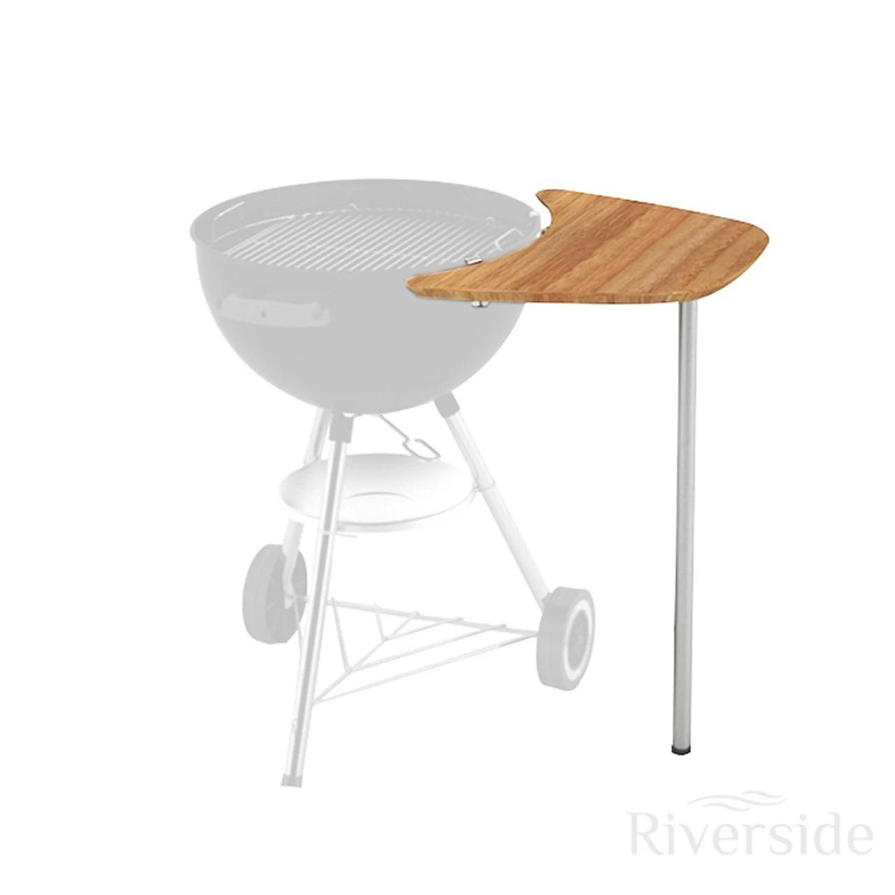 Weber® Sidekick Bamboo Table (For 47cm & 57cm BBQs) 1 Weber® Sidekick Bamboo Table (For 47cm & 57cm BBQs)