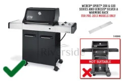 Weber® Spirit 200 & 500 Series / Genesis® Silver A Warming Rack -BBQ Equipment Store weber spirit 300 spirit 500 series warming rack guide 90727.1627825375