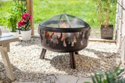 Wildfire Steel Firebowl W/Grill 61cm -BBQ Equipment Store wildfire steel firebowl4 75054.1649849342